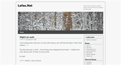 Desktop Screenshot of lafes.net