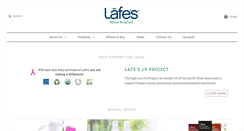 Desktop Screenshot of lafes.com